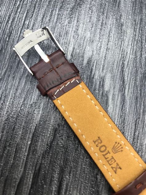 rolex leather watch bands replacement